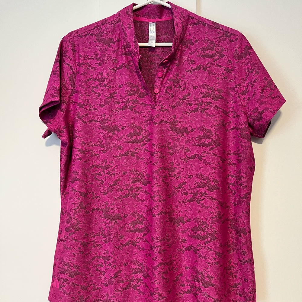 Women’s Adidas Short Sleeve Golf Shirt